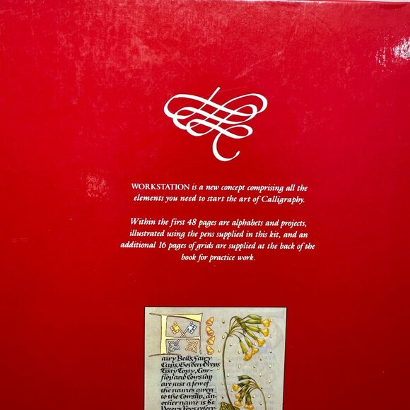 Manda Hanson Calligraphy Workstation Pen & Book Handwriting Penmanship - Picture 8 of 12